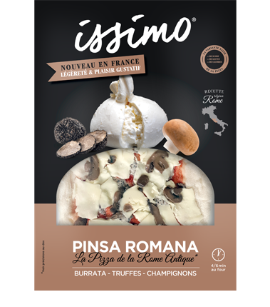 Issimo Pinsa Truffes Burrata Champignons